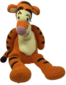 Handmade Crochet Tigger Plush Toy – Winnie the Pooh Inspired - Picture 1 of 6
