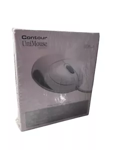 New Contour Unimouse Optical Technology USB Wired Mouse White Three Button NIB - Picture 1 of 11