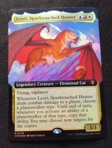 Leori, Sparktouched Hunter - Extended Art - Foil - CMM - NM - EN - 0774 - Picture 1 of 1
