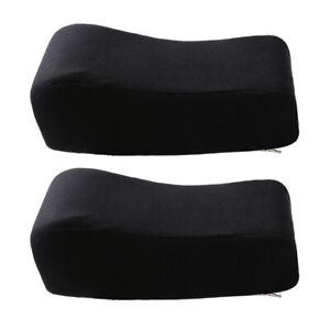  2 Pcs Chair Arm Pad Computer Holder Sponge Wrist Rest for Keyboard Office