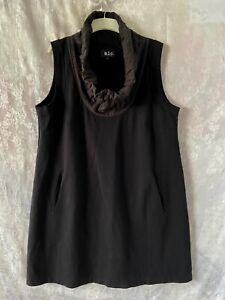 Gorgeous  "NIC by NICOLA WAITE"  Black Sleeveless Dress Size 6 / 18