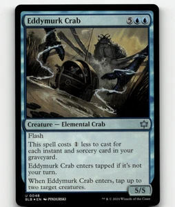 FOIL - MTG Eddymurk Crab #48 - Bloomburrow - Picture 1 of 1