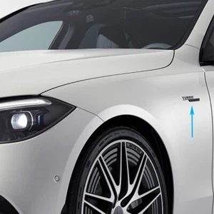 Turbo Electrified Schriftzug Kotflügel schwarz C-Klasse Original Mercedes-AMG - Bild 1 von 1