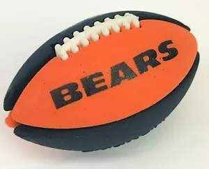 NFL Chicago Bears Buildable Mini Football 5 Piece Puzzle Eraser 2017 - Picture 1 of 7