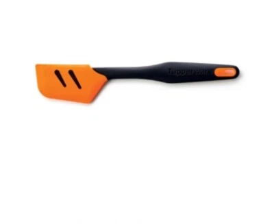 RT4)  BRAND NEW TUPPERWARE KPT SILICONE SPATULA SCRAPER BATTER ORANGE $37 - Image 1 of 3