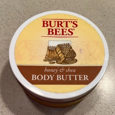 Burts BEES 身体奶油蜂蜜和羊 6.5 盎司 全新 — 第 1/3 张图片