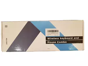Clearance Omotion Wireless Keyboard and Mouse Combo - New Open Box - Nice! - Picture 1 of 7