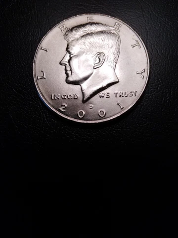 2001-D Kennedy Half Dollar B/U From Unopened Bank Rolls Cover