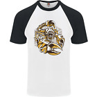 Steampunk Scorpion Mens S/S Baseball T-Shirt