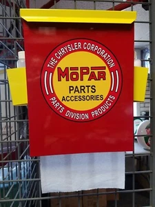  MOPAR PARTS 1960S ERA DEALERSHIP DELUXE TOWEL BOX DISPENSER - Picture 1 of 4