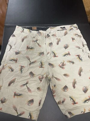 Vintage Brand Jeans Volcom Manic Board Shorts Men's Size 33 Fly Fishing Shorts - Image 1 of 4