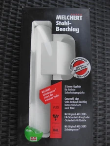 Stahl Kernschutz Beschlag weiß VDS + TÜV geprüft extrem sicherer Schutzbeschlag - Bild 1 von 11