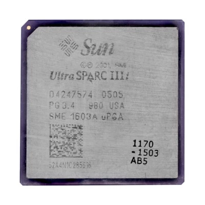 Sun Ultrasparc Iii 1600mhz Pga959 Sme 1603a Upga - Image 1 of 2