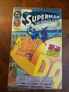 Superman: Man of Steel #30 (DC) Polybagged Free Ship @ $49+ - Picture 1 of 2