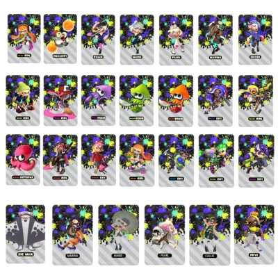 27pcs/set NFC Cards NFC Tag Splatoon 3 Game Card Octoling Octopus For Switch - Image 1 of 4