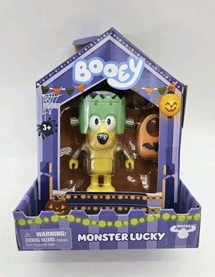 Bluey Booey Halloween Figura Monstruo Lucky Frankenstein Perro 3" Foto 1 de 4