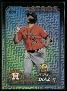2024 Topps #77 Yainer Díaz Holiday - Imagen 1 de 2