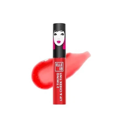 Elle 18 Glossy Elle18 2Timing Lip& Cheek Tint Tropicana 4ml - image 1 of 4