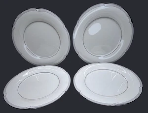4 Noritake Fine China Sterling Cove 7720 Dinner Plates 10 5/8” - Picture 1 of 8