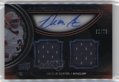 2011 Upper Deck Exquisite Collection /75 Delone Carter #34 Auto RC - Image 1 of 2
