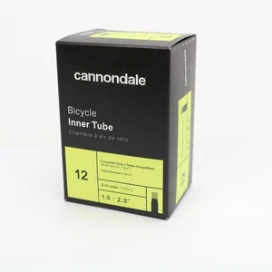 Cannondale 12 x 1.5 - 2.3" Schrader Valve 70 Degree Tube CP8701U1012 - Picture 1 of 3