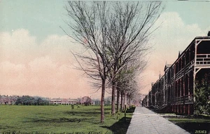 Cartolina Fort McPherson Atlanta GA Parade Grounds c.1918 C36 - Foto 1 di 2