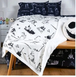 The Nightmare Before Christmas Fleece Throw - Picture 1 of 1