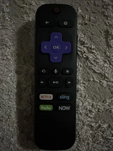 Control remoto Smart TV Roku RC-AL2 3226000284 Netflix Sling Hulu AHORA - Imagen 1 de 6