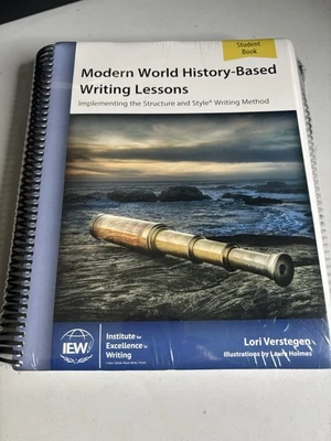Modern World History-Based Writing Lessons Teacher/Student Combo NEW Sealed - Image 1 of 3