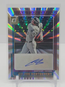 COLSON MONTGOMERY 2025 DONRUSS SIGNATURE SERIES AUTOGRAPH AUTO! CHI WHITE SOX! - Picture 1 of 2