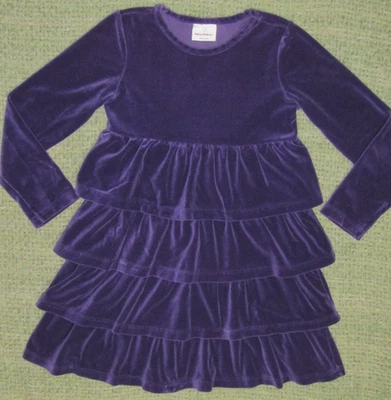 Vestido con Volantes HANNA DIFFERENTSON Púrpura Terciopelo CRISTANOS 130 Niñas 8 Foto 1 de 3