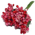 144PCS/lot Mulberry Party Artificial Flower Stamen Wire Stem/Marriage Leaves ...