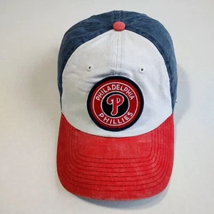 Philadelphia Phillies American Needle Hat Strapback Red Blue White Colorblock  - Picture 1 of 6