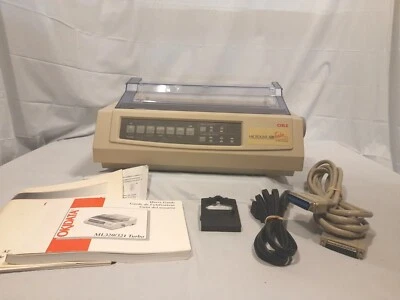 Okidata ML 320/D Turbo Printer with DEC/ANSI Emulation**Reconditioned - Image 1 of 4
