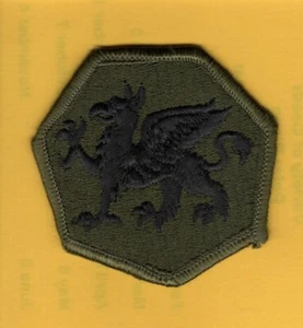 PARCHE DE DIVISIÓN FANTASMA (FANTASMA) DE INFANTERÍA AEROTRANSPORTADA ""108a"" de la Segunda Guerra Mundial - Imagen 1 de 1