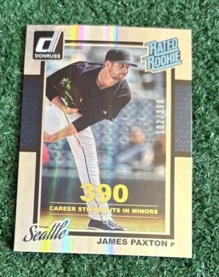 ДЖЕЙМС ПЭКСТОН - 102/390 - 2014 DONRUSS КАРЬЕРА STAT ЛИНИЯ ПАРАЛЛЕЛЬНЫЙ ДЕБЮТАНТ КАРТА # 39 - Изображение 1 из 3