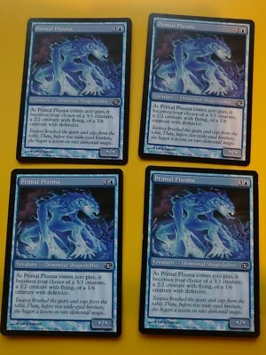 MTG Playset Primal Plasma.planar chaos 4 cards as pics - Image 1 of 4