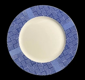 Crate & Barrel "Raffia" Fine China, Large Chop  Plate 12” - Picture 1 of 4