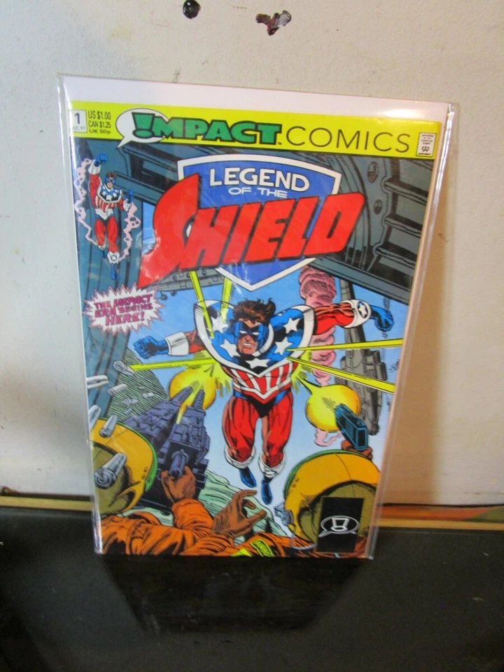 LEGEND OF THE SHIELS 1 IMPACT COMICS  BAGGED BOARDED - Image 1 of 1