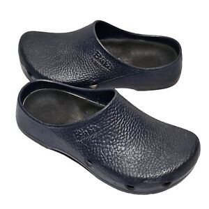 Birkenstock Profi Birki's Air Clogs Navy Women's Size 9 Slip On Shoes