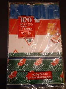 Vintage Cleo 100 qm Weihnachtsverpackungspapier - Bild 1 von 3