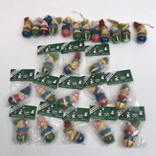 13 New & 10 Pre-owned Vintage (1984) Midwest Importers Christmas Ornaments Elves