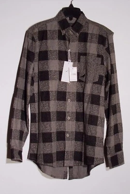 NWT MEN'S STAPLE PIGEON BRAND SMALL BUTTON FRONT LONG SLEEVE 100%COTTON #1540 - Image 1 of 4