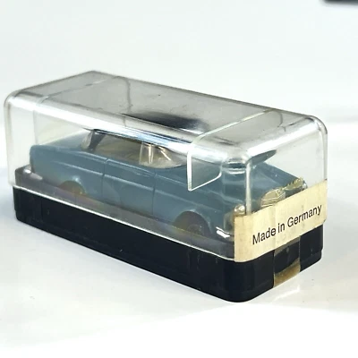 5658 Mercedes 300 SE купе синий/черный Faller винтажный H0 трассовый автомобиль новый из старых запасов в упаковке - Изображение 1 из 4