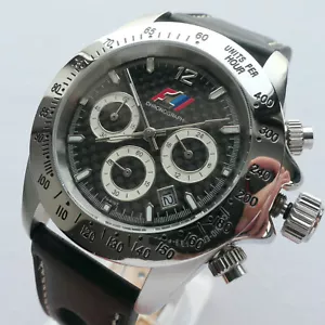 BMW M Power Motorsport Racing Classic M3 Sport Car Accessory Chronograph Watch - Picture 1 of 24