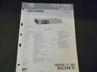 Original Service Manual Schaltplan  Sony VTX-1100R RM-723