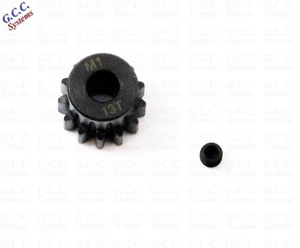 Pignone motore anodizzato rigido M1 13t 13 denti con set viti albero 5mm - Foto 1 di 1