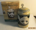 BUDWEISER GIANT PANDA LIDDED BEER STEIN ENDANGERED SPECIES 1992 NEW IN BOX