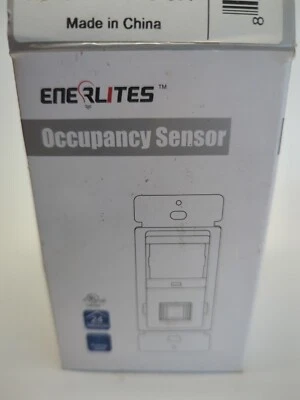 ENERLITE OCCUPANCY SENSOR GRADE PIR WALL SWITCH New In box With Instructions  - Image 1 of 4
