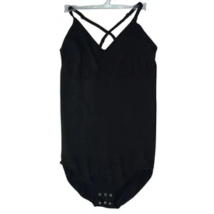 Yummie Shaping Bodysuit Black Convertible V Neck Seamless Firm Shaper Bella - Picture 1 of 21